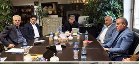 نشست تخصصی مدیرعامل شرکت شهرک های صنعتی تهران با اعضای هیئت مدیره شرکت خدماتی شهرک صنعتی خوارزمی